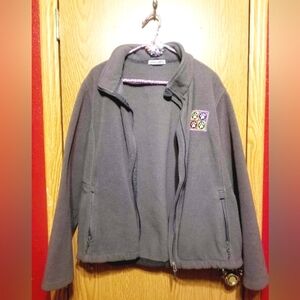 Port Authority Zip Up Fleece Jacket SZ XL EUC